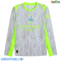 Camisa de time de futebol Manchester City Replicas 3º Equipamento 2025-26 Manga Comprida